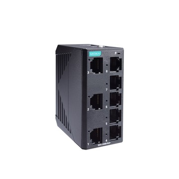 Changyun MOXA EDS-2008-ELP 塑膠外殼 8埠入門級非網管型 乙太網路交換器