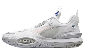 LI-NING WADE ALL CITY 10 X GLARE WE ARE ONE WHITE GREY