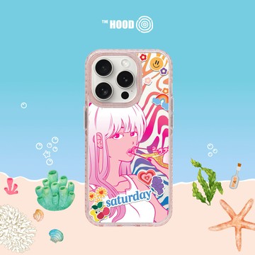 TheH00D 少女系列- Saturday Swirl iPhone16/15 Pro Max磁吸氣墊防摔/鏡面保護殼