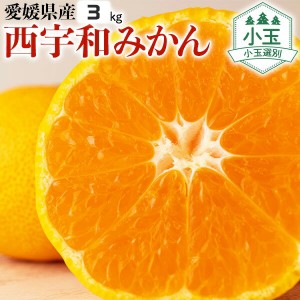 愛媛 西宇和みかん 小玉・訳あり 3kg 3S～Sサイズ混合…