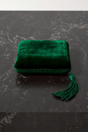 Sophie Bille Brahe - Velvet Jewelry Box - Green - one size