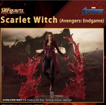 全新現貨  s.h.f. shf 緋紅女巫 復仇者聯盟 終局之戰 紅眼特效版