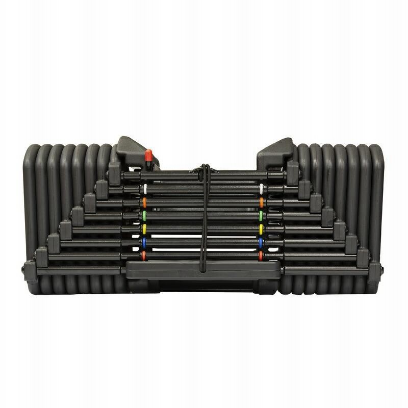 POWER BLOCK (USA) パワーブロック PRO EXP ウレタンコート 90ポンド(約41kg) 1ペアset6011852001900  | 可変ダンベル 可変式ダンベル 2個セット | LINEブランドカタログ