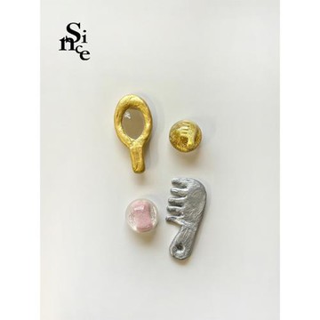 since原創粉色流沙bling閃粉小肥皂手機殼氣囊粘貼支架可伸縮磁吸