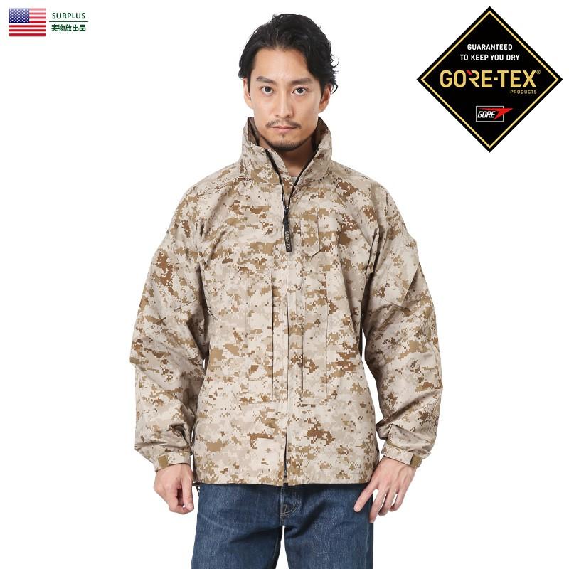 実物 新品 米軍 U.S.M.C. LIGHTWEIGHT EXPOSURE GORE-TEX ジャケット ...