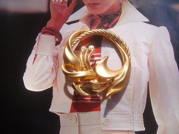 輝煌年代 OLD ERA _早期二手仕女胸針別針