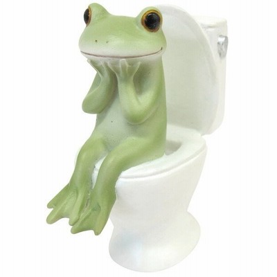 Copeau コポー トイレとカエル