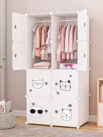 收納櫃子抽屜式塑料家用寶寶衣服收納箱嬰兒儲物櫃兒童簡易小衣櫃