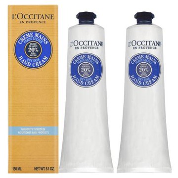L OCCITANE歐舒丹 乳油木護手霜 150ml 雙入組