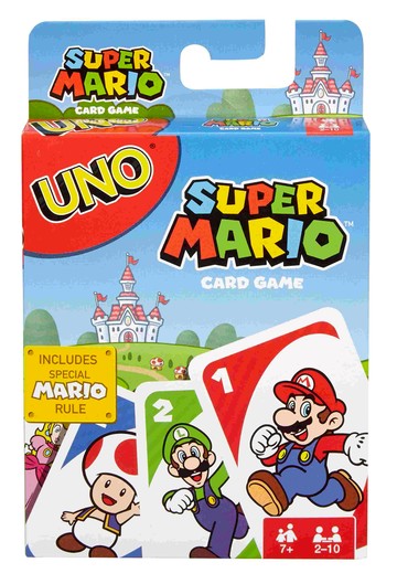 【栢龍玩具｜桌遊】UNO卡牌遊戲｜瑪利歐兄弟