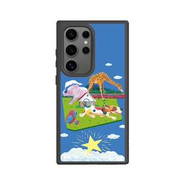 Galaxy S24 Ultra SolidSuit 黑 - 幾米 Jimmy Liao - 忘記親一下-小樹與朋友們