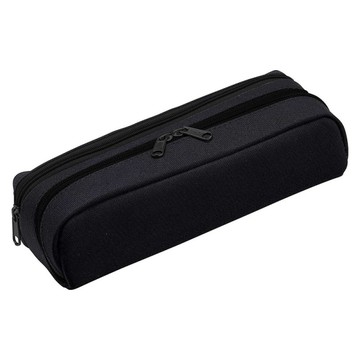 Raymay 大大打開雙倍收納筆袋-黑