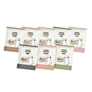 【蝦皮直營】Restsol Vegan Protein 睿獸 多口味 大豆分離蛋白飲 隨身包 原廠公司貨
