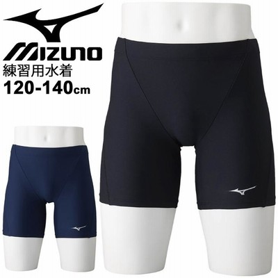 ジュニア 男の子 競泳 練習用 水着 水泳 120-140cm/ミズノ mizuno ハーフスパッツ/子ども ボーイズ スイムパンツ キッズ 男の子 /N2MB1A02【取寄】【返品不可】