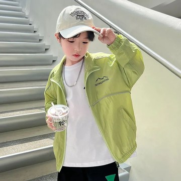 ❤️AL❤️ 兒童防曬服 男童防曬外套 中大童防曬衣 男童防曬衣外套2026新款男孩夏季薄款防曬服中大童夏裝空調衫潮牌