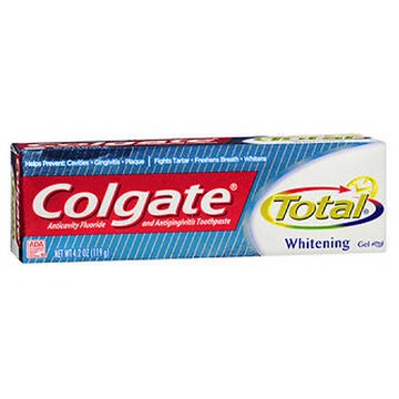 Colgate Total Multi Protection Whitening Gel Toothpaste 4.2 oz by Colgate