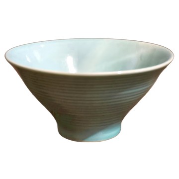 佐和陶瓷 7V井 日本製 寬20cm 高10cm 容量780mL 陶瓷材質  淡綠翡翠  1個