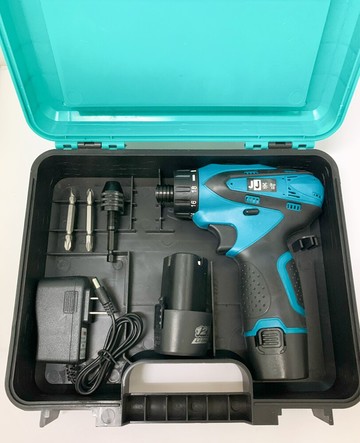 鋰電起子機 jj(b款) 12v雙電池 2.5ah 簡配 附塑盒 /電動螺絲刀/電動起子/電動工具