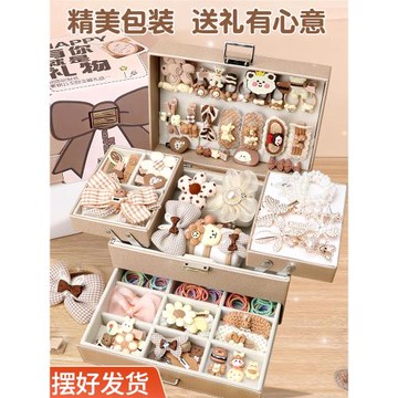 小女孩生日禮物首飾發飾禮盒兒童玩具女童2026新款網紅爆款新年子