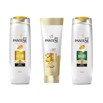 pantene 潘婷 乳液修護洗髮乳 乳液修護潤髮精華素 絲質順滑洗髮乳37b5-416672