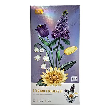 LOZ 花朝月夕 3歲以上  花卉 多色  1盒