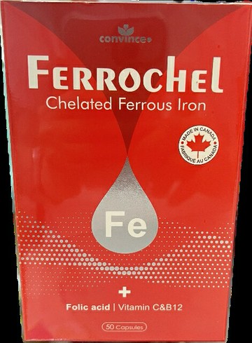 買一送一 康心 速鐵多甘胺酸亞鐵複方膠囊 50粒/盒 加拿大進口????
