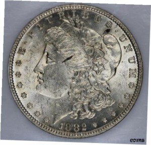 アンティークコイン コイン 金貨 銀貨 S Morgan Dollar Old Holder NGC MS 1882-O