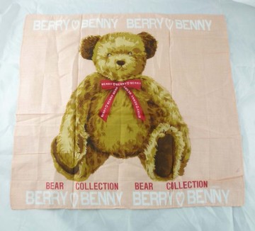 【震撼精品百貨】日本泰迪熊~方巾『粉』