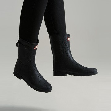 女鞋-Refined霧面短靴-黑色