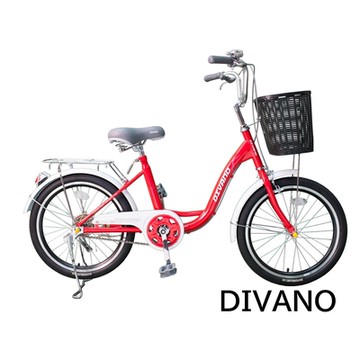 DIVANO 20吋單速低跨淑女車