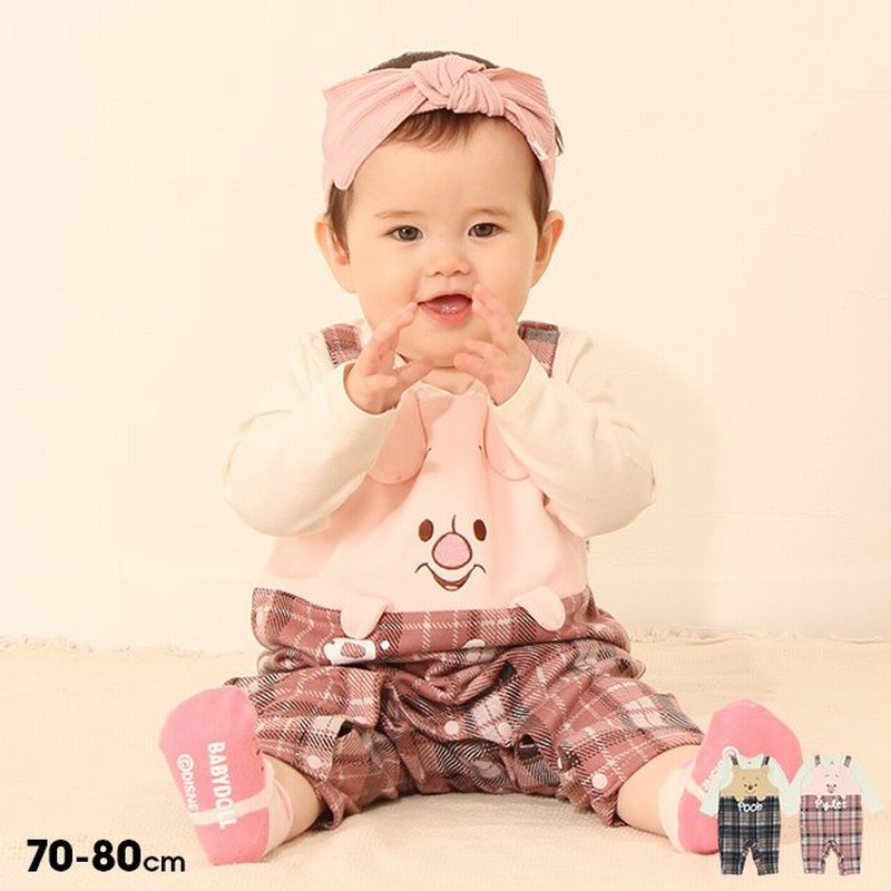 子供服 ロンパース チェック柄 サロペットドッキング ディズニー Pooh 7010b ベビードール Babydoll ベビーサイズ 男の子 女の子 Disney 通販 Lineポイント最大0 5 Get Lineショッピング