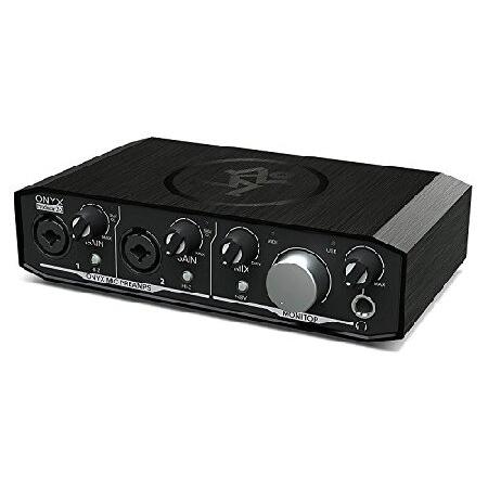 Mackie Onyx Producer 2-2 Audio Midi interface With Software Bundle with CR3-X Pair Studio Monitors, 24 Pack Acoustic Soundproof Studio Foam Wedges Sou