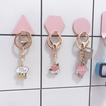 3個裝 少女心放映室 日式開運鑰匙扣 學生書包掛件小清新女生可愛鑰匙圈 幸福驛站