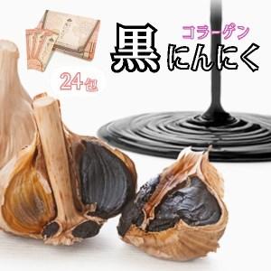 ふるさと納税 コラーゲン 黒にんにく 1箱24包 舞鶴産 黒ニンニク ペースト 京都府舞鶴市