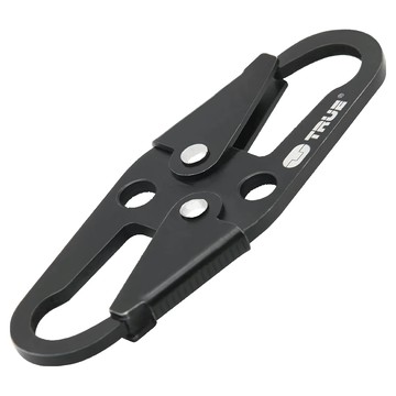 True Utility 多功能獨立雙面扣環 不鏽鋼材質 尺寸80x31x8mm  1個