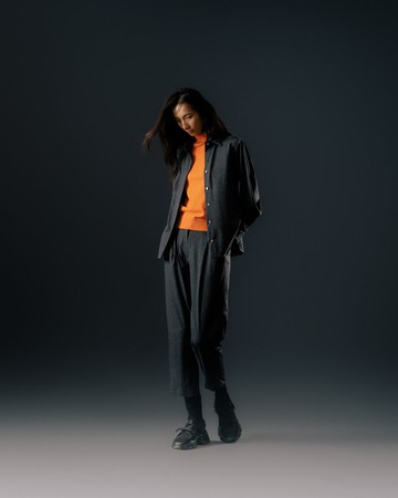 UUIN_黑色長袖襯衫