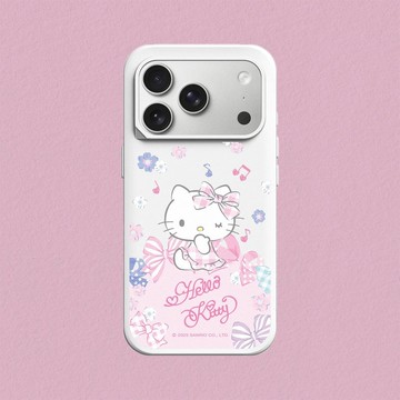 SolidX吸震緩衝防摔手機殼∣Hello Kitty/夢幻蝴蝶結 for iPhone