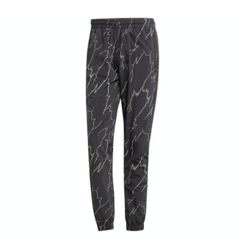 Adidas AOP SST PANT IZ3275 男 長褲 運動 經典 復古 三葉草 閃電 反光 黑