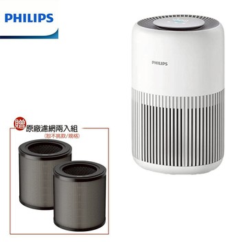 【PHILIPS 飛利浦】買一送二 買就送原廠奈米級HEPA瀘網2套 奈米級空氣清淨機 AC0950/80 適用9坪