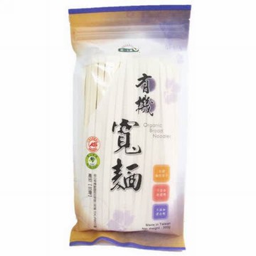 統一生機 有機寬麵300公克/包