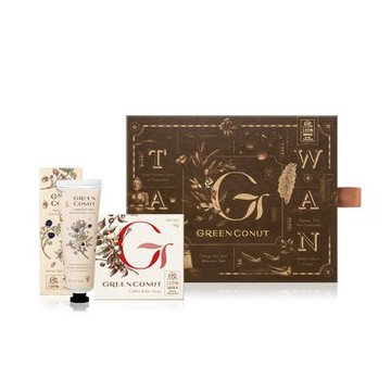 綠果 手工小皂護手霜禮盒組(護手霜+手工皂55g)