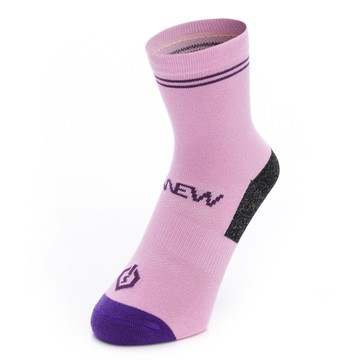 【買7送2】CHA KA接地氣休閒碳纖中筒襪-糖果粉(298780595)