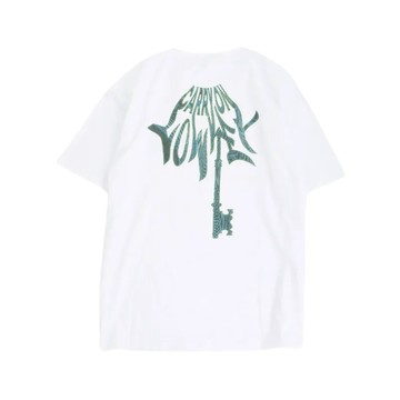 CARRYON X LOWKEY 25SS KEYWORD LOGO TEE WHITE