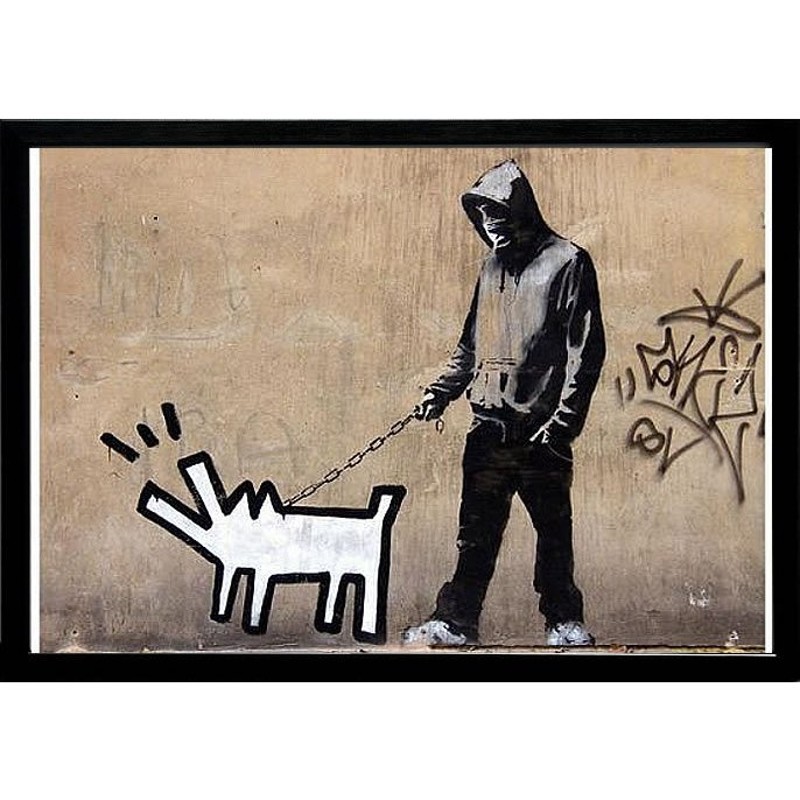 アートパネル アートポスター 絵画 インテリア 壁掛け タペストリー アートフレーム ポップアート バンクシー Dog モダン 北欧 おしゃれ 通販 Lineポイント最大0 5 Get Lineショッピング