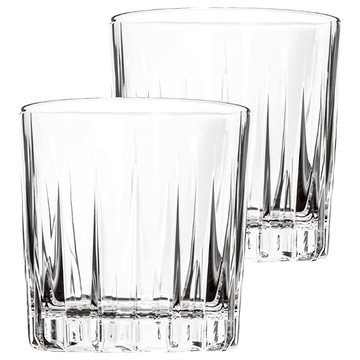 Ocean Glass TRAZE-PRE 威士忌杯 350ml 禮盒組 透明  2個  1組  91 mm