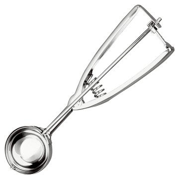 ibili 傳統冰淇淋挖杓 4cm  1個  銀色