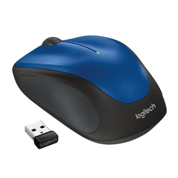 【 Logitech 羅技 】M235n 藍色 舒適手感 無線 滑鼠