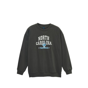 NCAA 大學T 深灰 北卡羅來納 印花 落肩 中性 7455100310