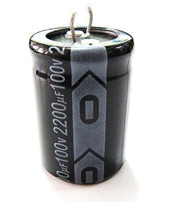台製 電解電容100v 2200uf 尺寸:直徑25*高35