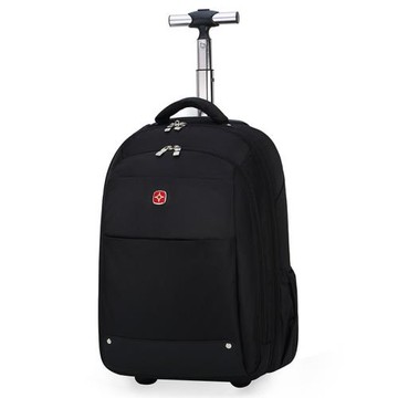 商務寸旅行包雙肩登機輪背包書包靜音男女電腦包新拉桿18拉桿學生